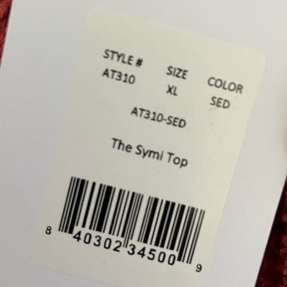 Andie Swim The Symi Bikini Top Sedona Macrame NWT Womens Size XL - Picture 5 of 11